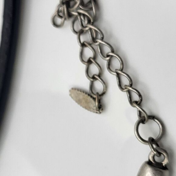 Multicolor Layered Pendant Necklace - Picture 6 of 8